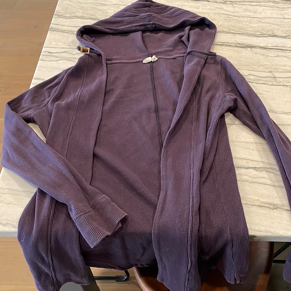 Tentree waffle shirt hoodie